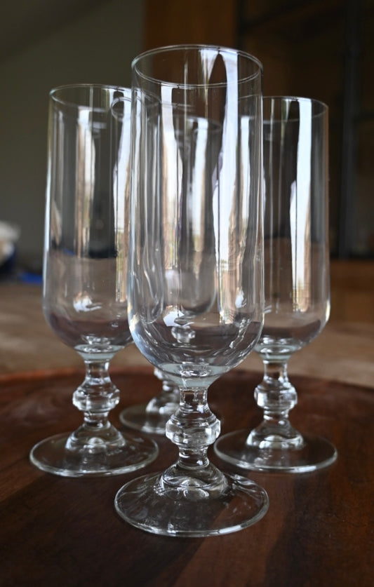 Vintage cava glazen
