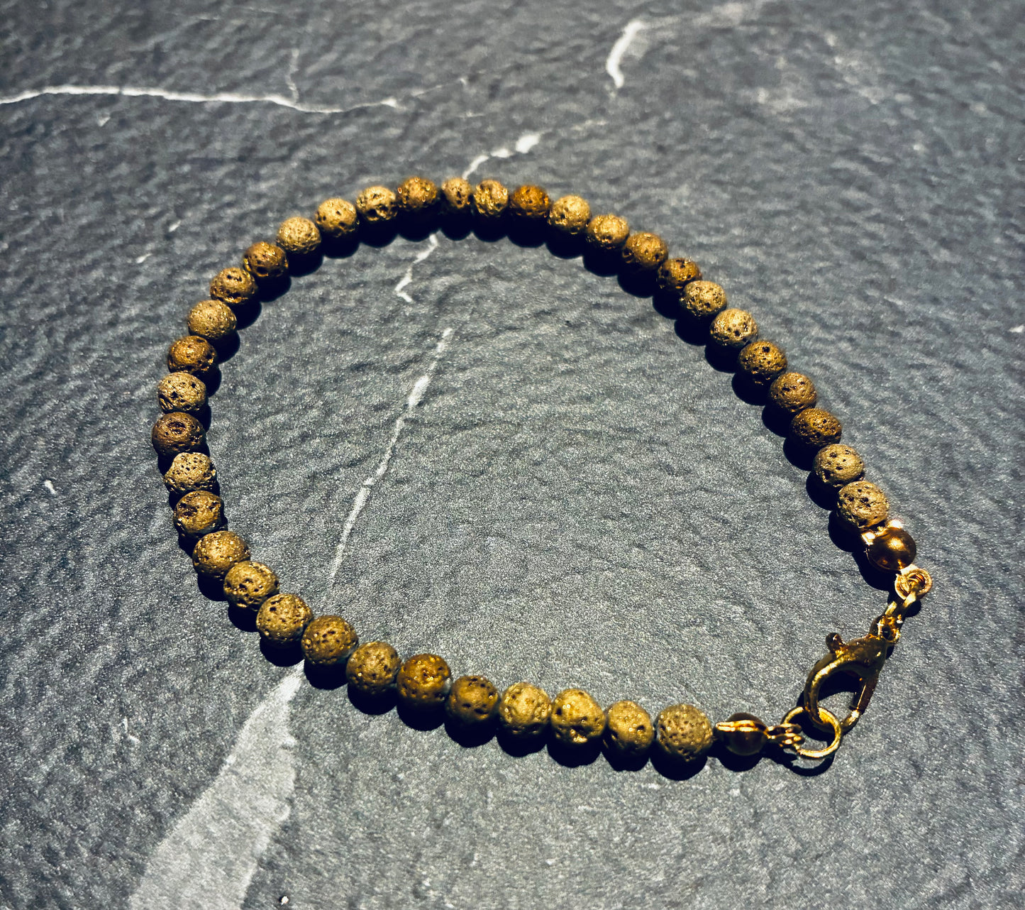 Electroplated Lava Kralen