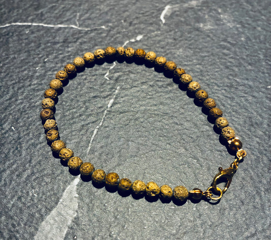 Electroplated Lava Kralen